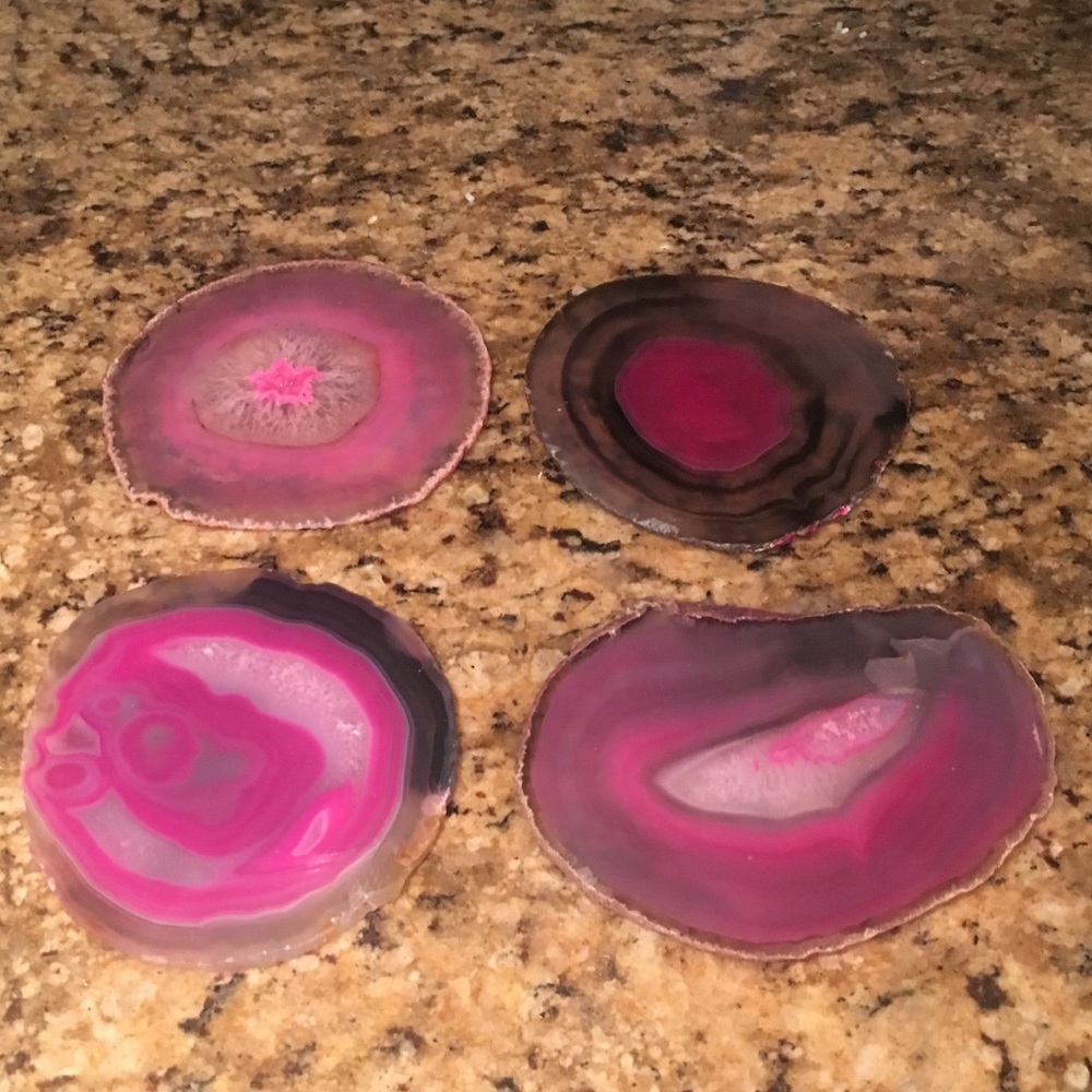 Set of Agate Coasters